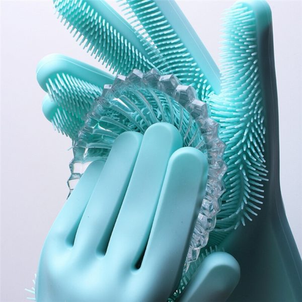 1Pair Dishwashing Cleaning Gloves