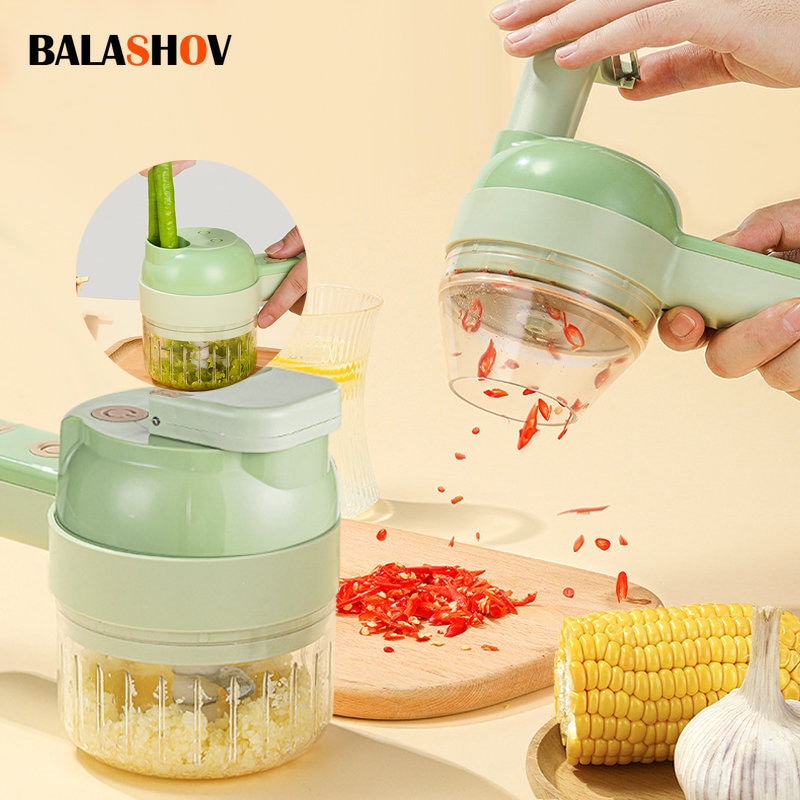 4In1 Electric Vegetable Cutter